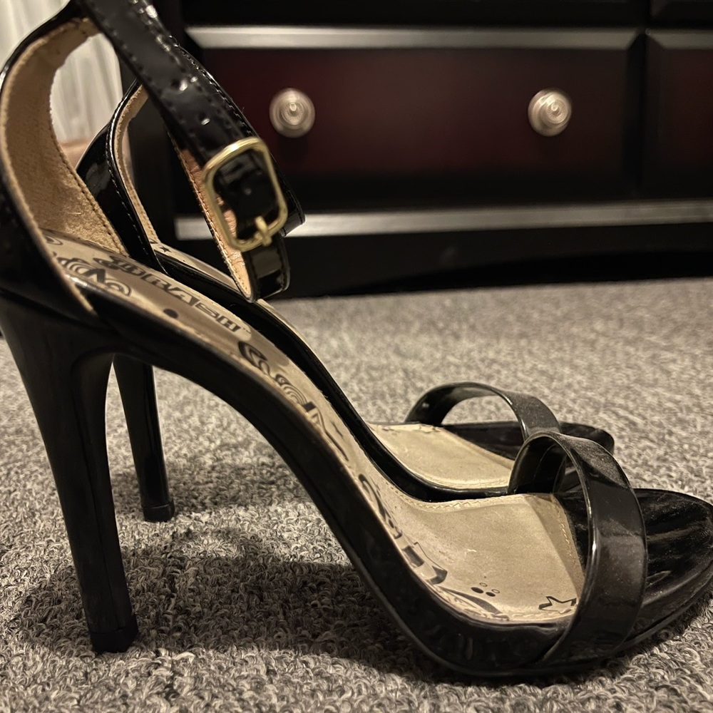 Black heels